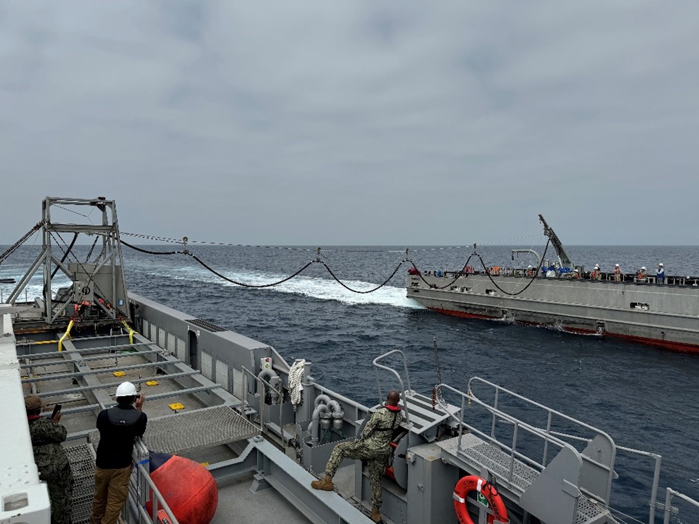 A refueling probe was deployed and engaged without any human assistance on the part of the receiving vessel