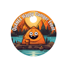 QuANET Happy Camper Event sticker
