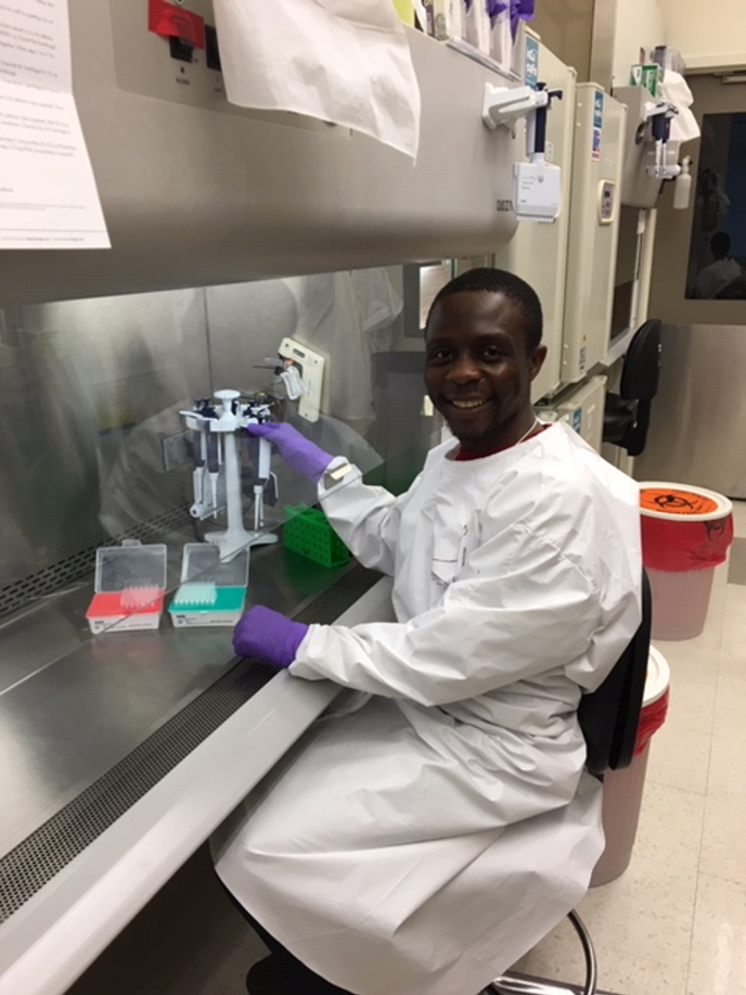 DARPA Researcher Yinda Kwe Claude at RML