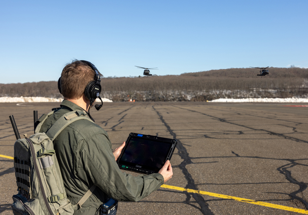 experimental H‑60Mx Black Hawk helicopter