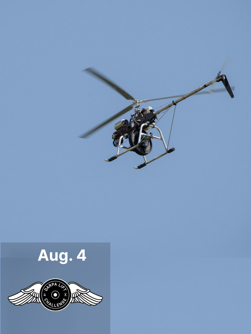 Aug. 5 | DARPA Lift Challenge