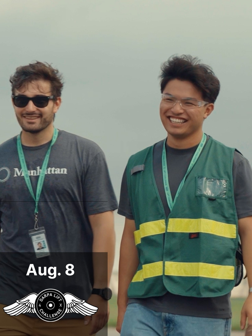 Aug. 9 | DARPA Lift Challenge