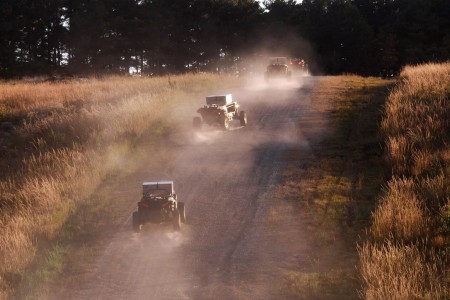 RACER program: An operator supervises four autonomous ground vehicles